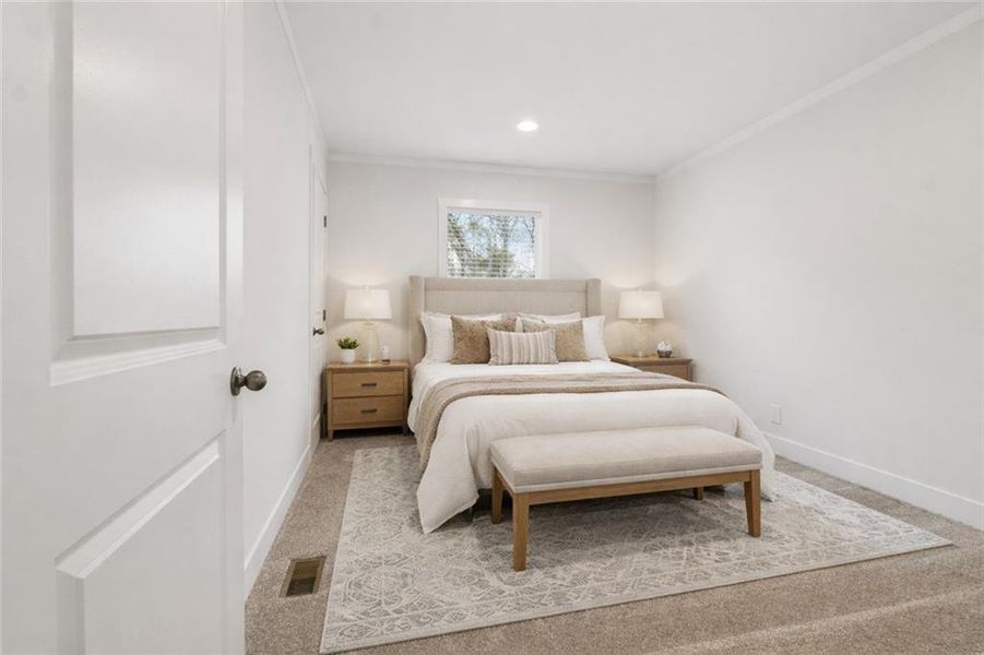 Furnished interior view inside a new home in , Ball Ground (Image 9).