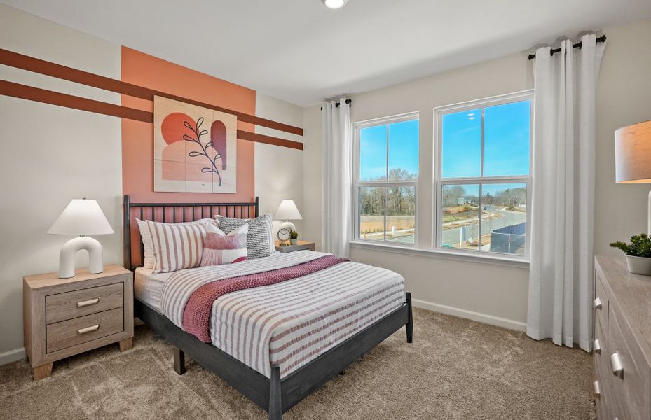 Furnished interior view inside a new home in Riverstone, Monroe (Image 27).