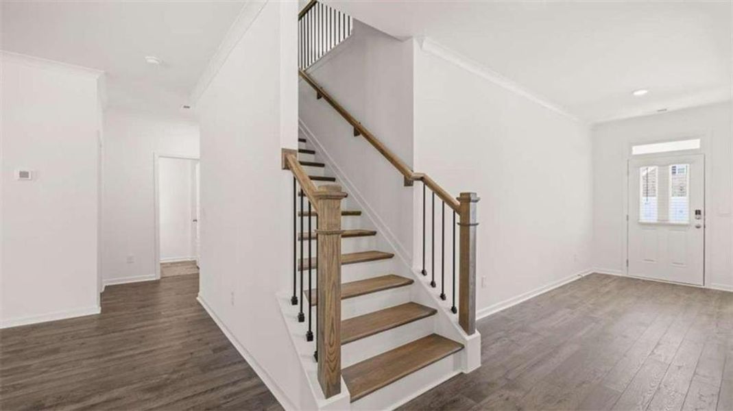 Spacious, unfurnished interior of a new home in Wildwood, Covington (Image 22). Spacious, unfurnished interior of a new home in Wildwood, Covington (Image 22).