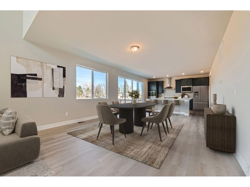 Furnished interior view inside a new home in Farmstead, Berthoud (Image 5).