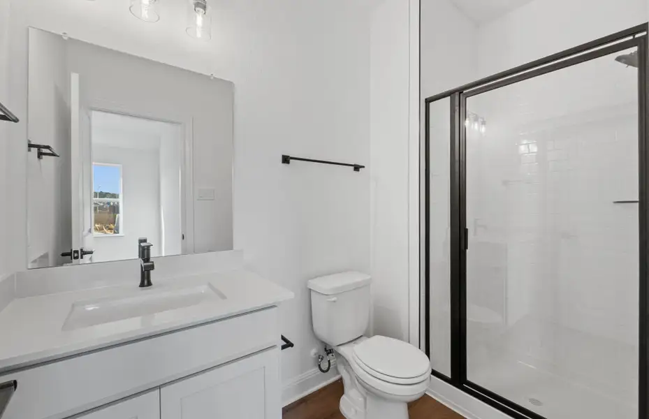 Furnished interior view inside a new home in Horizon Lake, Leander (Image 5).