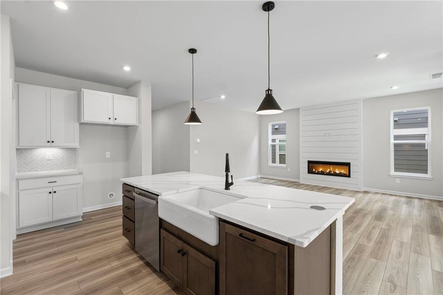 Furnished interior view inside a new home in Laurel Farms, Dallas (Image 12). Furnished interior view inside a new home in Laurel Farms, Dallas (Image 12).