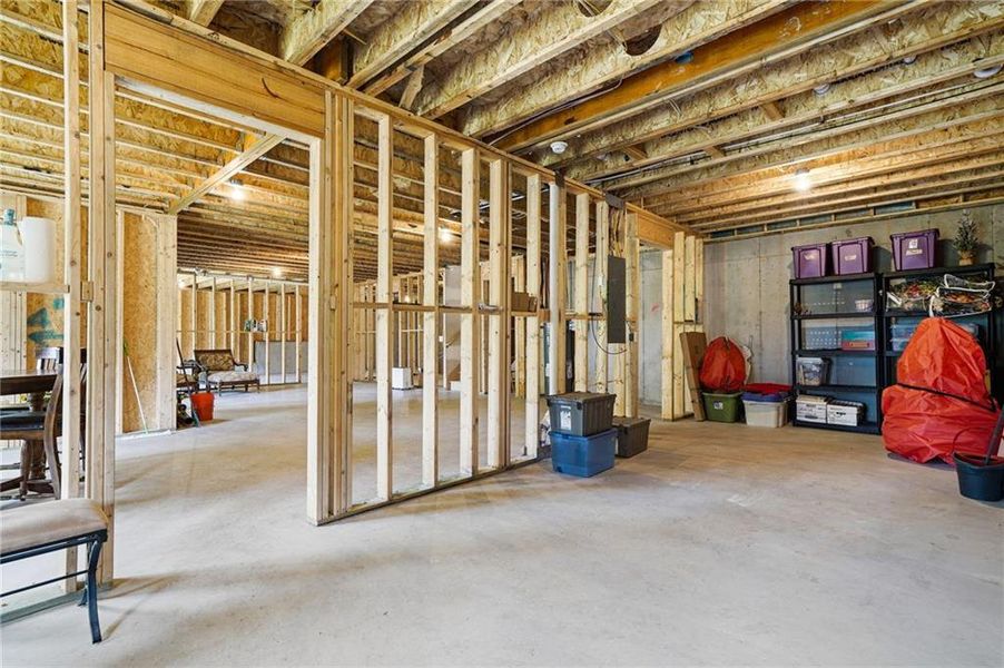 In-progress construction of a new home in , Canton, GA (Image 45).