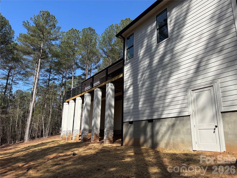 Exterior details and patio area of a home in , Connelly Springs (Image 4).