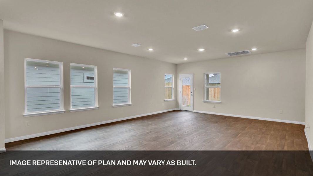 Spacious, unfurnished interior of a new home in Rosenbusch Ranch, Leander (Image 14). Spacious, unfurnished interior of a new home in Rosenbusch Ranch, Leander (Image 14).