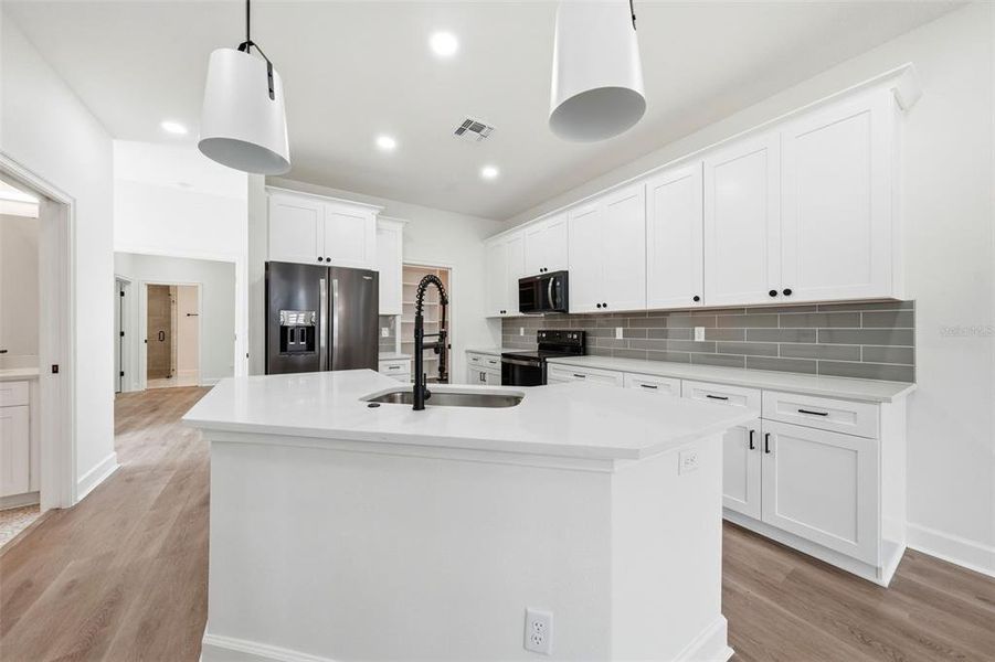 Furnished interior view inside a new home in , Eustis (Image 11).