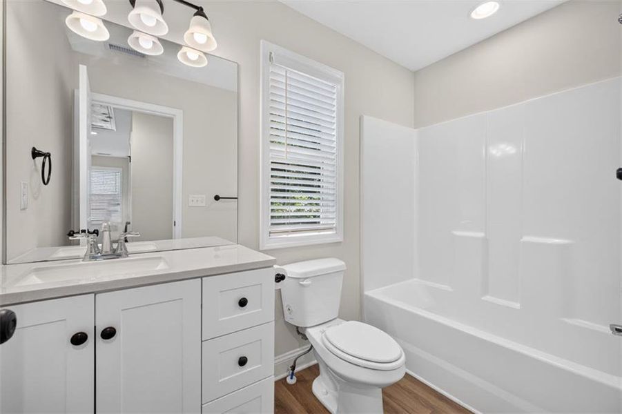 Furnished interior view inside a new home in , Monroe (Image 13).