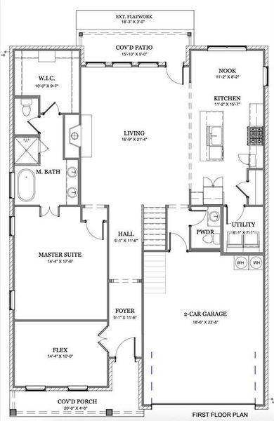 View of floor plan / room layout