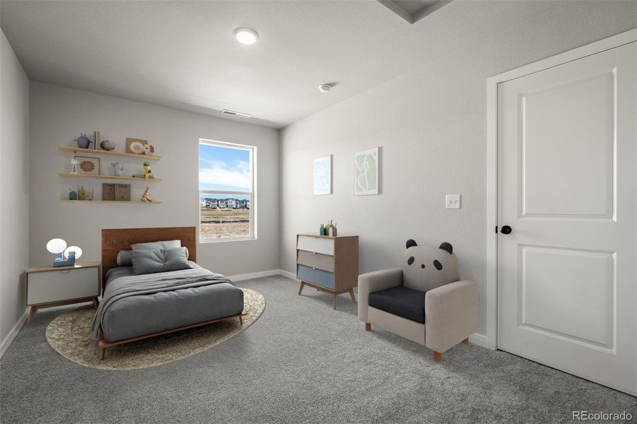 Furnished interior view inside a new home in Revel Crossing at Wolf Ranch – The Ascent Collection, Colorado Springs (Image 6).