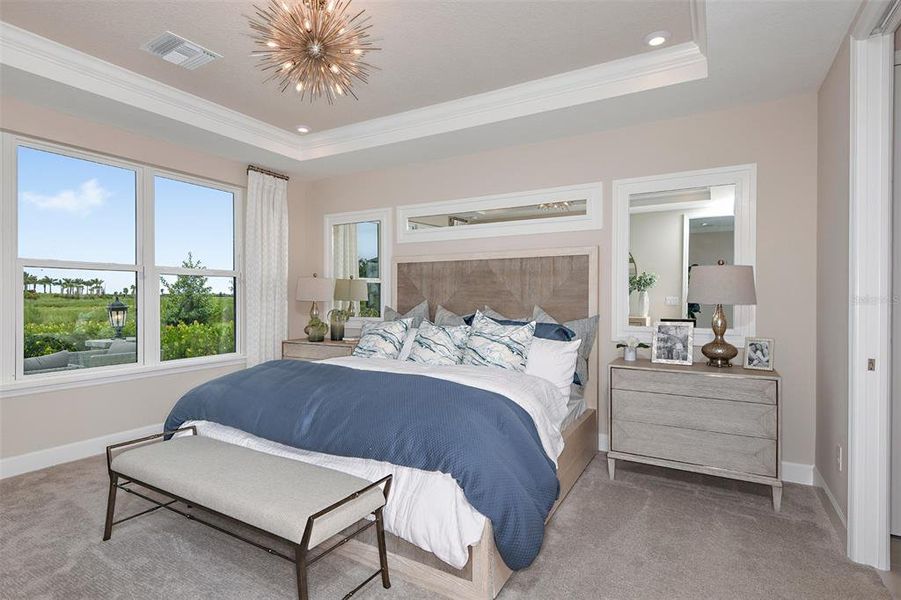 Furnished interior view inside a new home in Skye Ranch Community Group Page, Sarasota (Image 22). Furnished interior view inside a new home in Skye Ranch Community Group Page, Sarasota (Image 22).