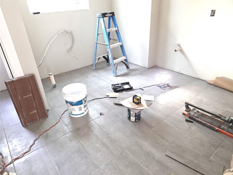 Primary Bathroom tile Primary Bathroom tile