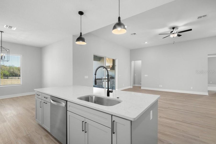 Furnished interior view inside a new home in , Fruitland Park (Image 12).