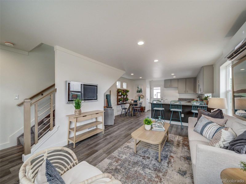 Furnished interior view inside a new home in , Commerce City (Image 17). Furnished interior view inside a new home in , Commerce City (Image 17).