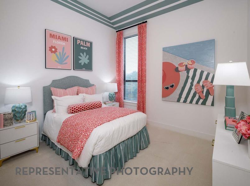 Furnished interior view inside a new home in Briarley, Montgomery (Image 20).