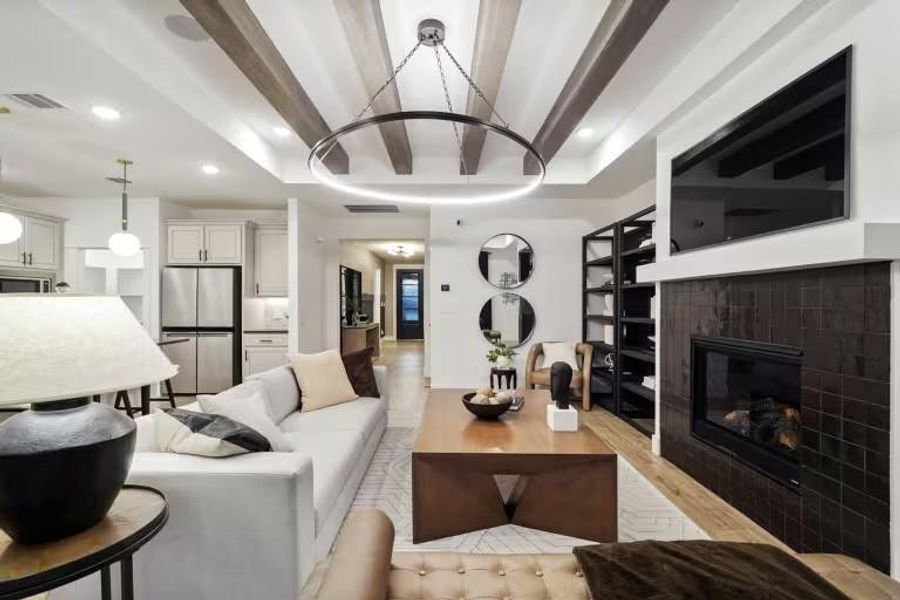 MODEL HOME images may NOT be consistent with the finished product.