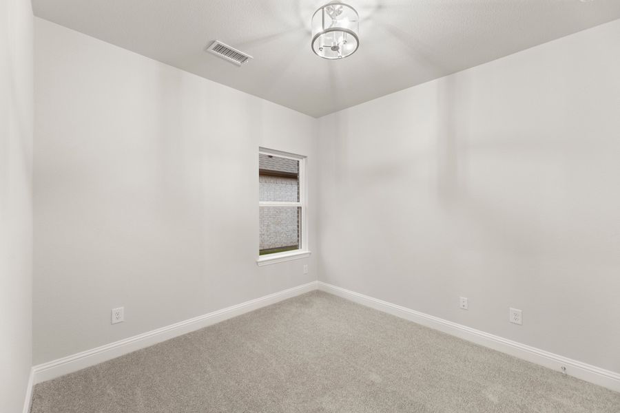 Representative unfurnished interior of a home built from the Glory by Rockwell Homes in Creekside, Royse City (Image 47). Representative unfurnished interior of a home built from the Glory by Rockwell Homes in Creekside, Royse City (Image 47).