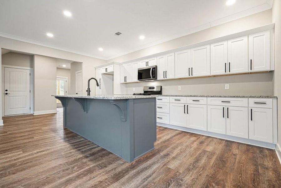 Furnished interior view inside a new home in , Acworth (Image 7).