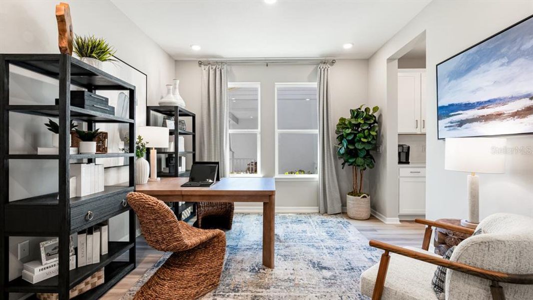 Furnished interior view inside a new home in Coasterra Community Group Page, Palmetto (Image 11).