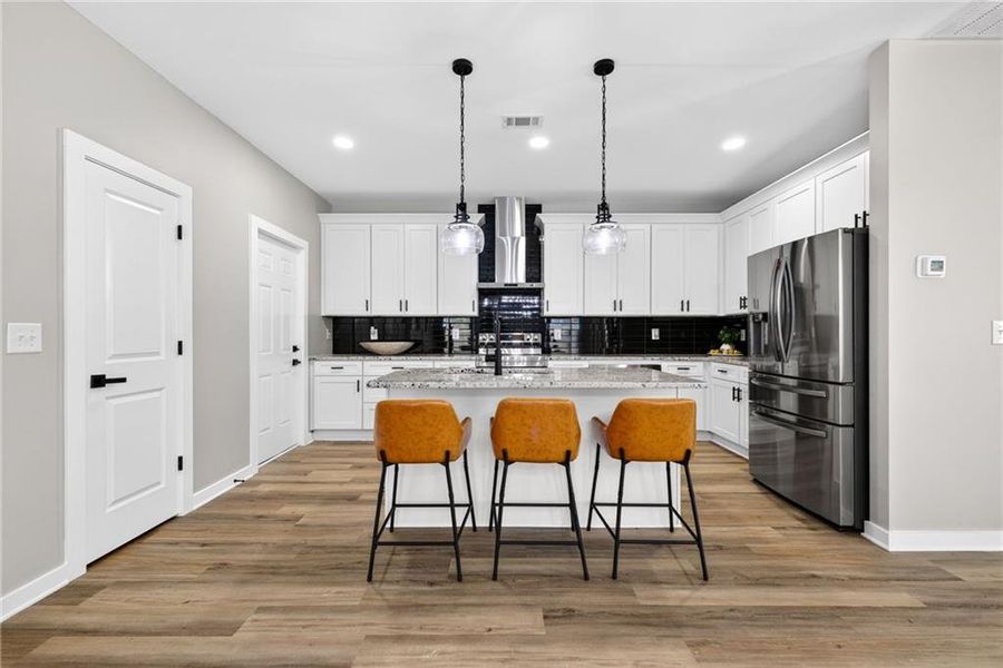 Furnished interior view inside a new home in , Hapeville (Image 7).