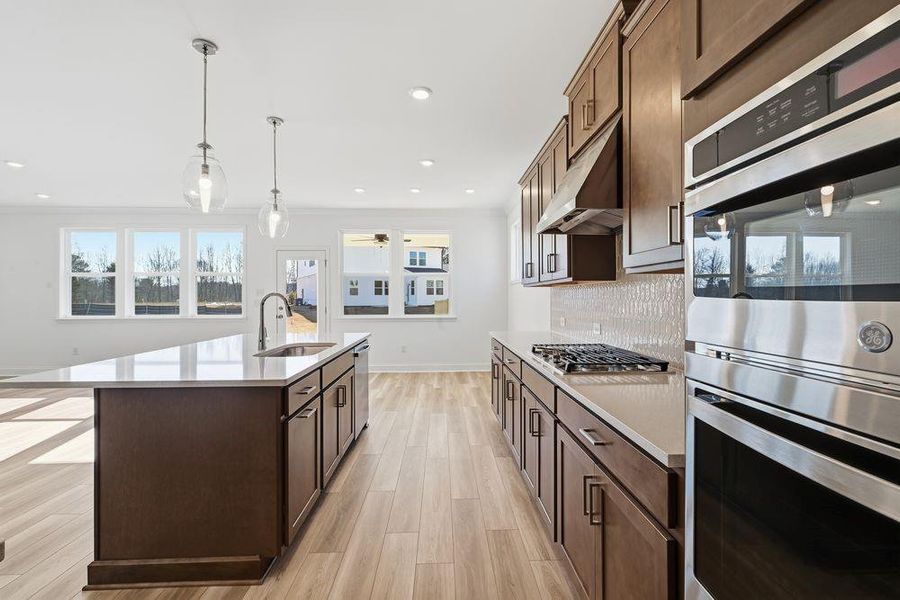 Furnished interior view inside a new home in Oakmead, Buford (Image 9).
