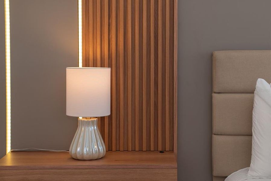 Close-up of interior finishes inside a home in , Orlando (Image 59).