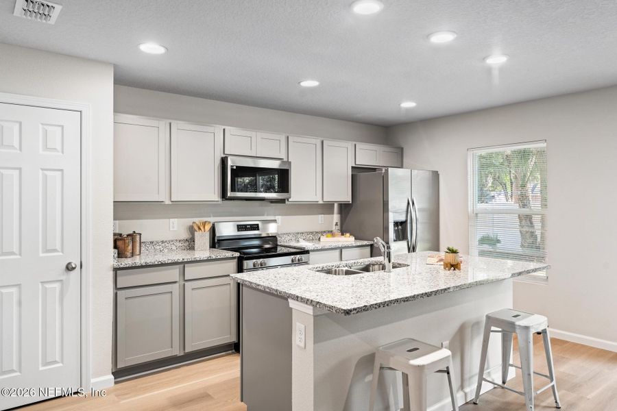 Furnished interior view inside a new home in , Jacksonville (Image 5).