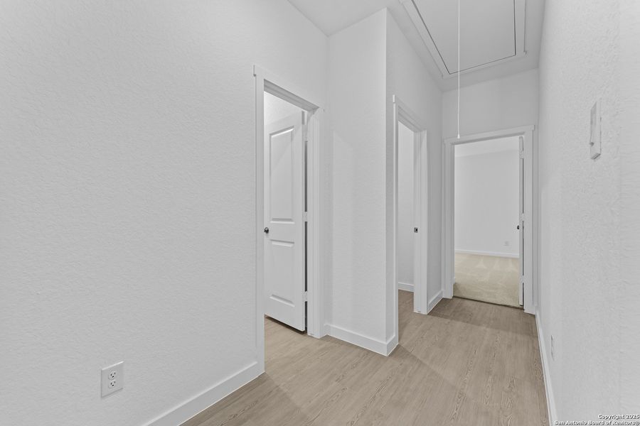 Spacious, unfurnished interior of a new home in Hidden Trails: Coastline Collection, Bulverde (Image 24).