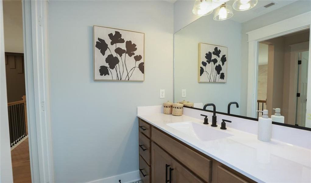 Furnished interior view inside a new home in , Pendergrass (Image 22).