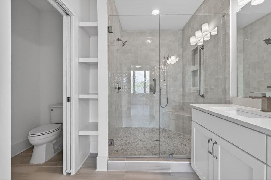 Furnished interior view inside a new home in , Decatur (Image 9).