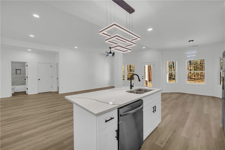 Furnished interior view inside a new home in , Covington (Image 14).