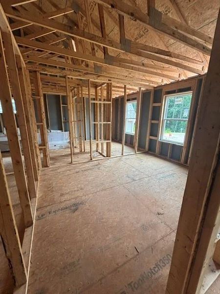 In-progress construction of a new home in Edenglen, Buford, GA (Image 48).