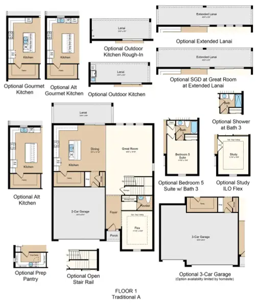 2D floor plan layout of this home in Timber Ridge, Plant City, FL (Image 3). 2D floor plan layout of this home in Timber Ridge, Plant City, FL (Image 3).