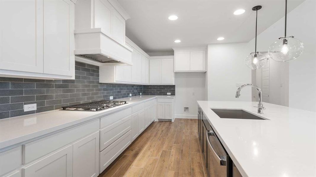 Furnished interior view inside a new home in North Sky 65', Celina (Image 9). Furnished interior view inside a new home in North Sky 65', Celina (Image 9).