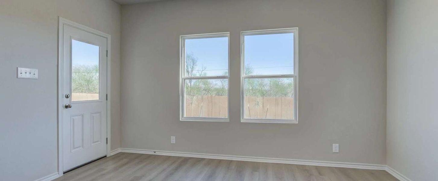 Representative unfurnished interior of a home built from the Placid by Ashton Woods in Hennersby Hollow, San Antonio (Image 14).