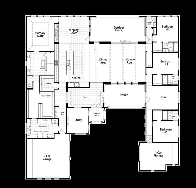 Downstairs Floor Plan