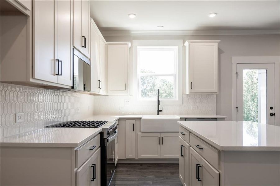 Furnished interior view inside a new home in Cambridge at Steels Bridge, Canton (Image 4).