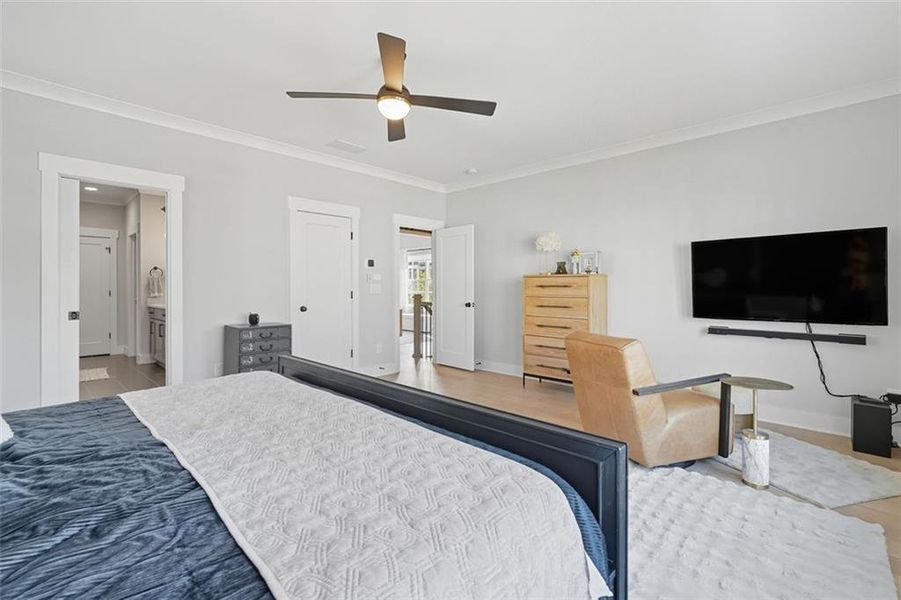 Furnished interior view inside a new home in , Woodstock (Image 25).