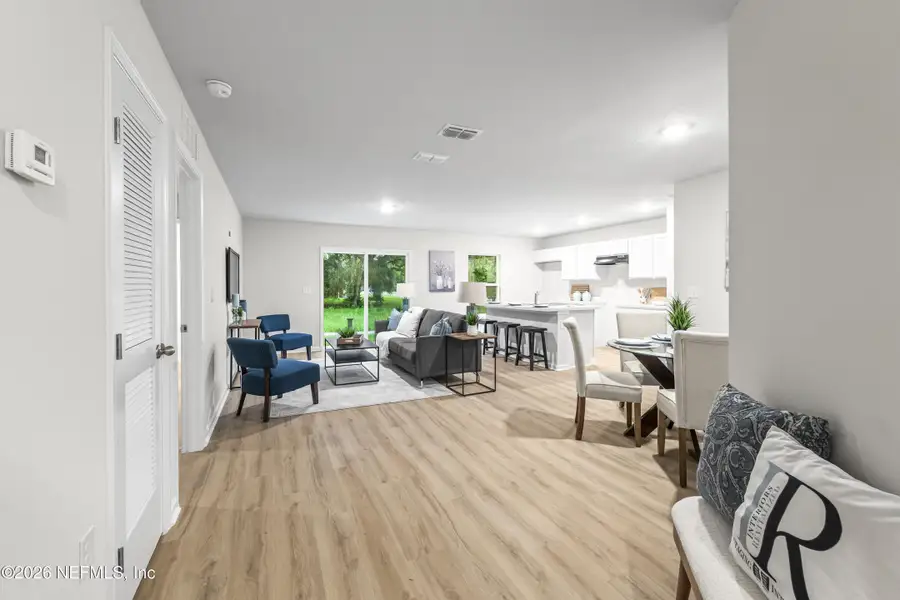Furnished interior view inside a new home in , Jacksonville (Image 20).
