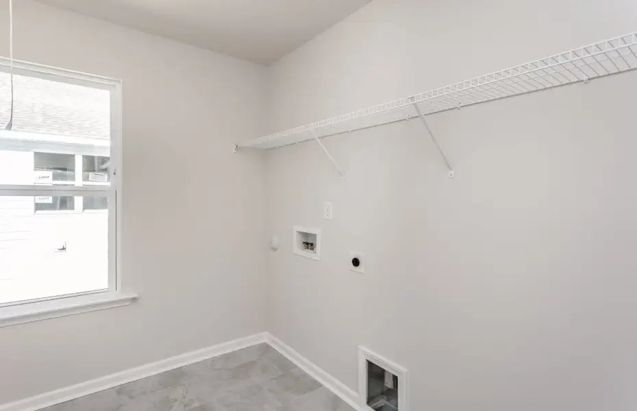 Spacious, unfurnished interior of a new home in Saunders Farm, Willow Spring (Image 14). Spacious, unfurnished interior of a new home in Saunders Farm, Willow Spring (Image 14).