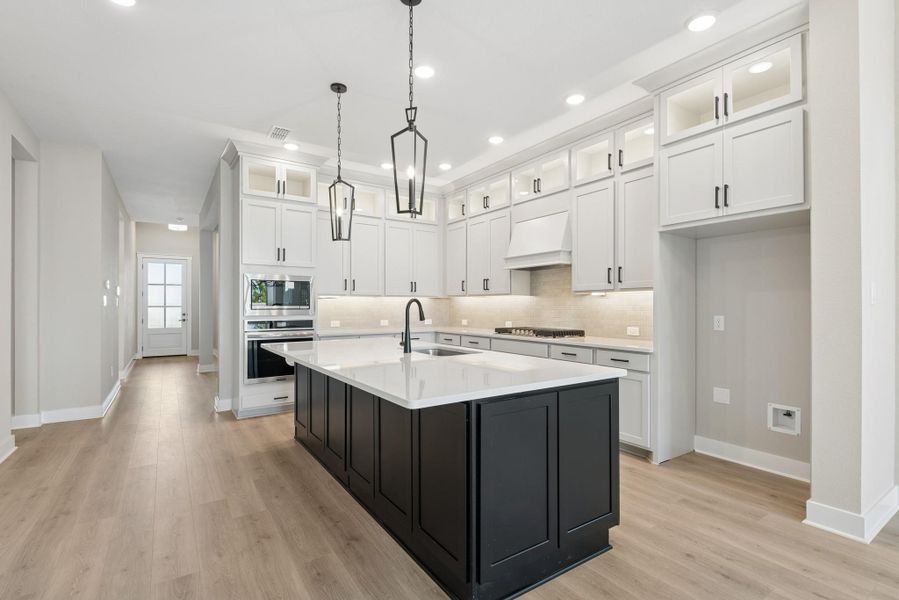 Furnished interior view inside a new home in , Katy (Image 14).