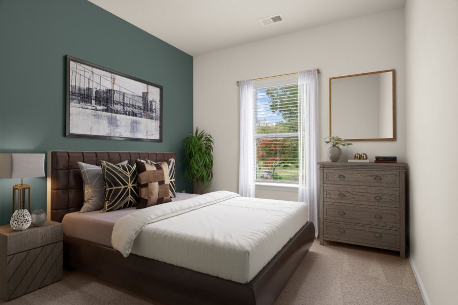 Furnished interior view inside a new home in Cantigny Park, Clarksville (Image 16). Furnished interior view inside a new home in Cantigny Park, Clarksville (Image 16).