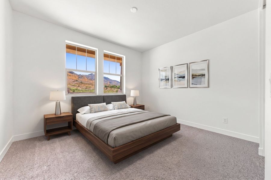 Furnished interior view inside a new home in Sanctuary, Phoenix (Image 11).
