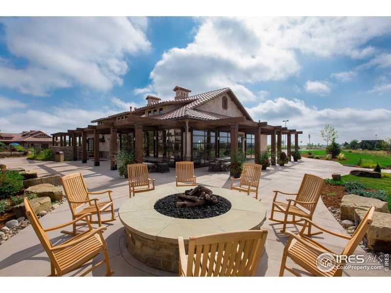 Pavilion Firepit & Concert Area