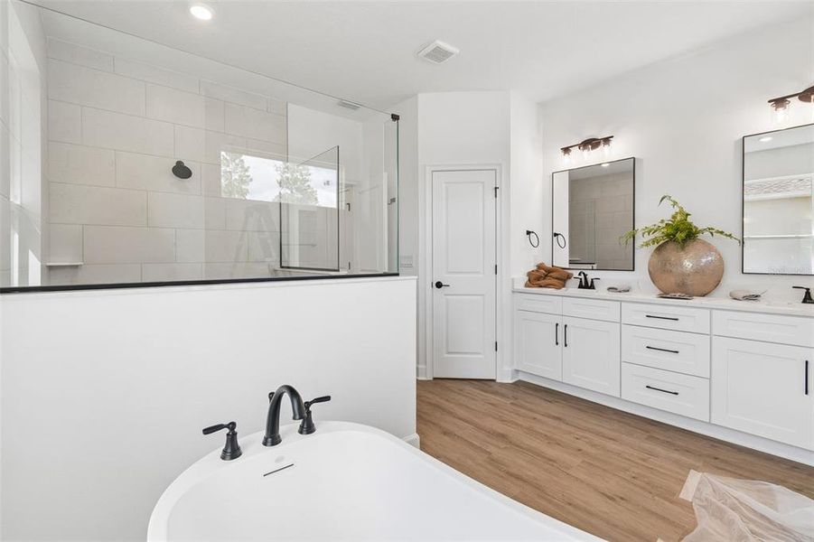 Furnished interior view inside a new home in , Weeki Wachee (Image 18).