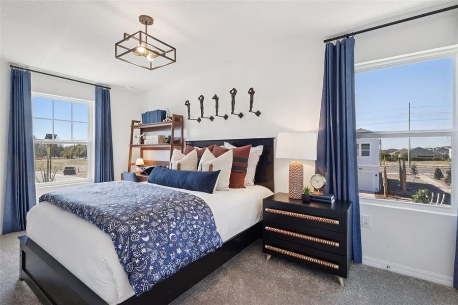 Furnished interior view inside a new home in Twin Oaks, Zephyrhills (Image 31).