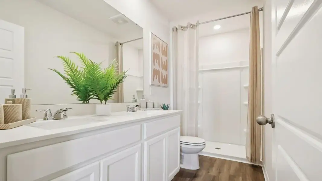 Furnished interior view inside a new home in Brentwood, Davenport (Image 18).