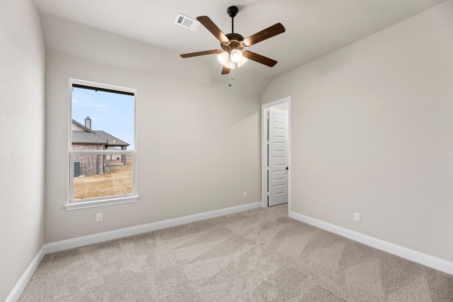 Bedroom 3 | Concept 2623 at The Meadows in Gunter, TX by Landsea Homes