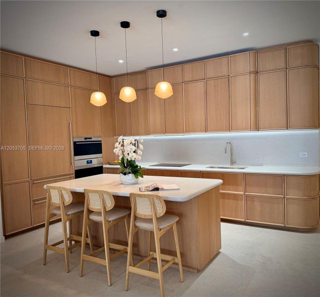 Furnished interior view inside a new home in , Miami (Image 8). Furnished interior view inside a new home in , Miami (Image 8).