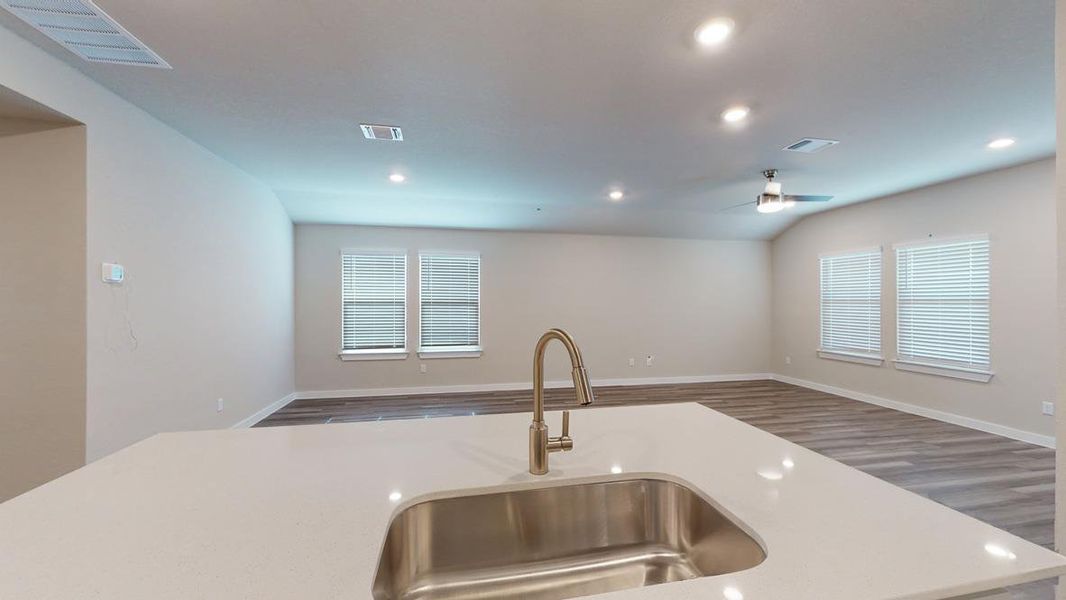 Furnished interior view inside a new home in Yowell Ranch, Killeen (Image 12). Furnished interior view inside a new home in Yowell Ranch, Killeen (Image 12).