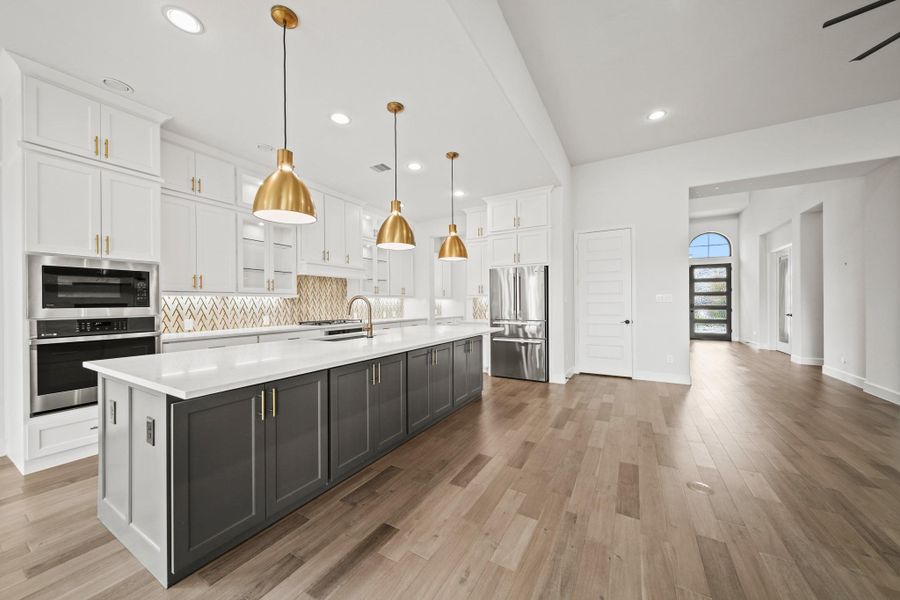 Another view of this kitchen looking toward butlers panty Another view of this kitchen looking toward butlers panty